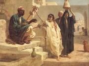 Arab or Arabic people and life. Orientalism oil paintings  249 unknow artist